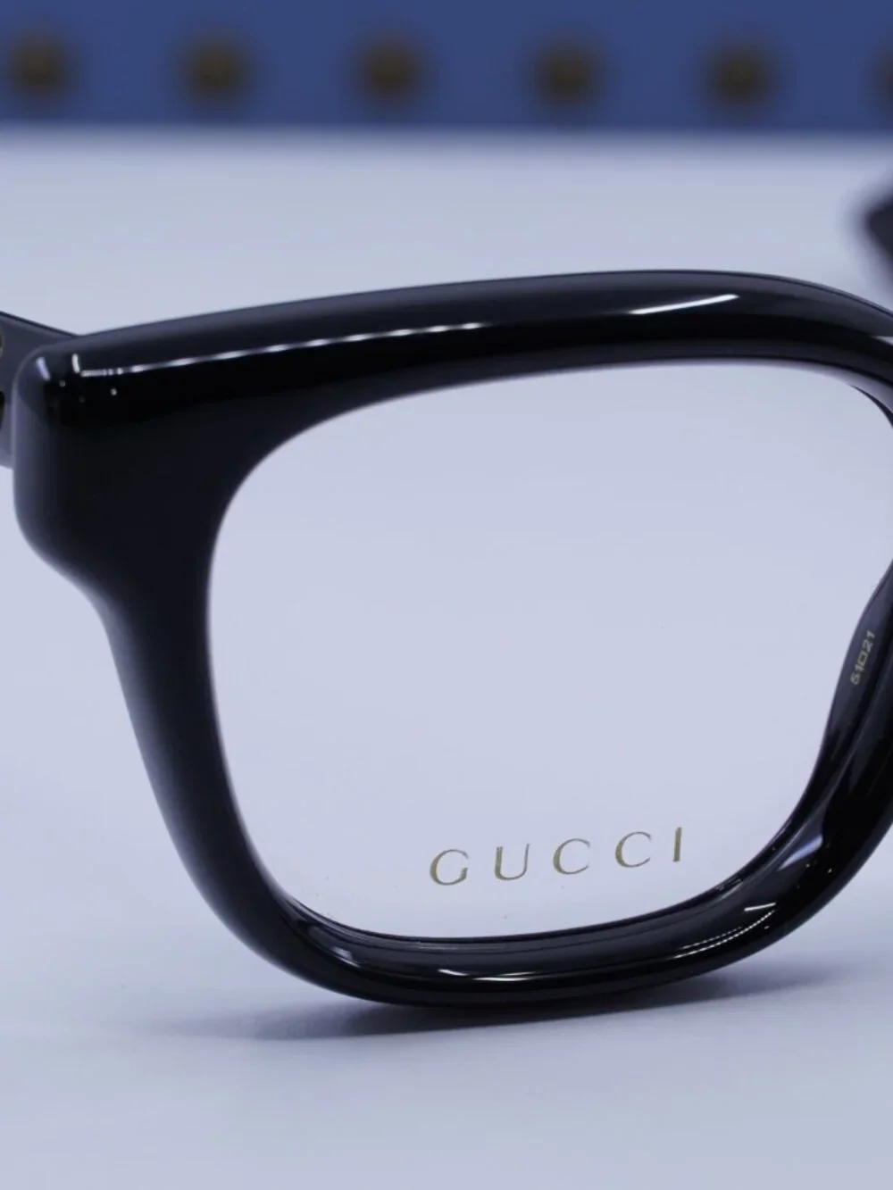 Gucci GG1831O 005 Square Eyeglasses 51mm - Black
